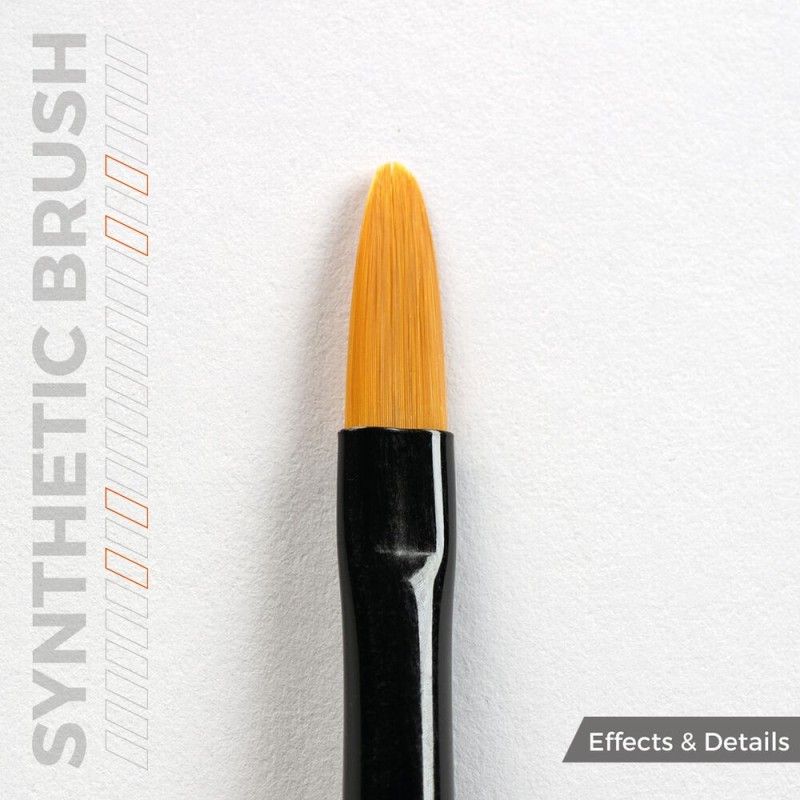  AK - AK Synthetic Brush - Filbert 4