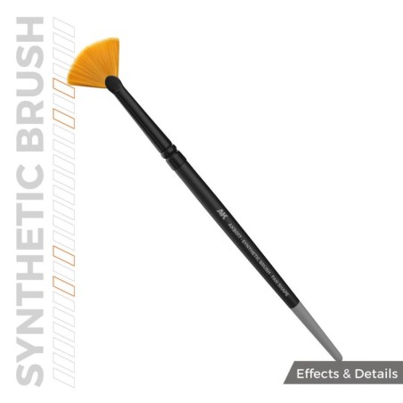 AK - AK Synthetic Brush - Fan Shape