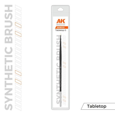 AK - AK Synthetic Tabletop Brush - 0