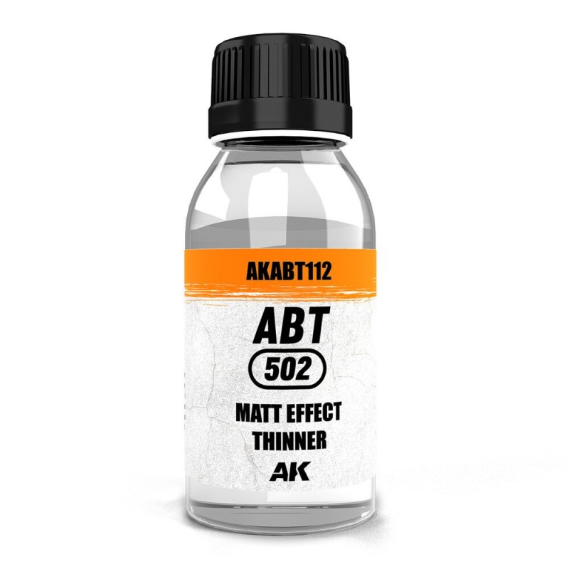 AK - Diluant : Matt effect Thinner 100 ml Abt 502