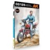 AK - Kit de modélisme : Cg125 Japanese Motorcycle 1/35 Scale