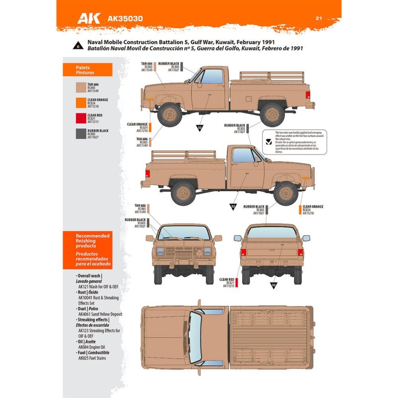  AK - Kit de modélisme : M1008 Troop Carrier