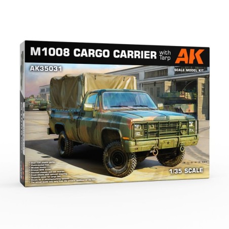 AK - Kit de modélisme : M1008 Troop Carrier With Tarp