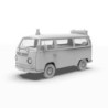  AK - Kit de modélisme : Volkswagen T2 Model 1967 Airport Bus