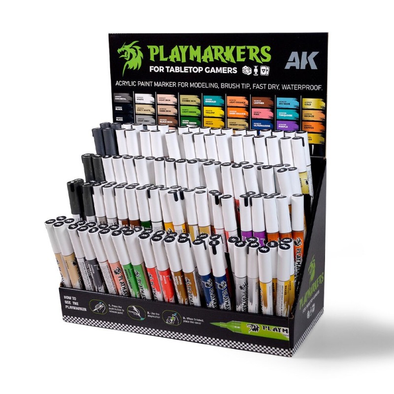 AK - Cardboard Display Playmarkers
