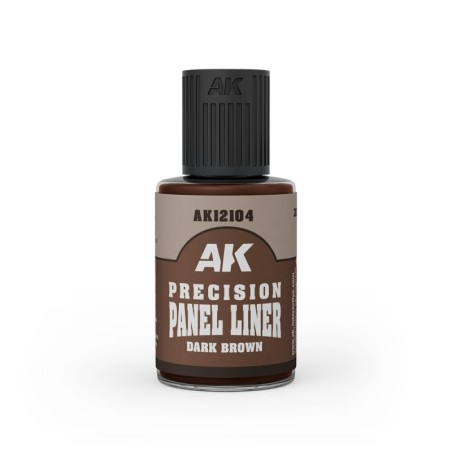 AK - Precision Paneliner - Dark Brown - 30 ml