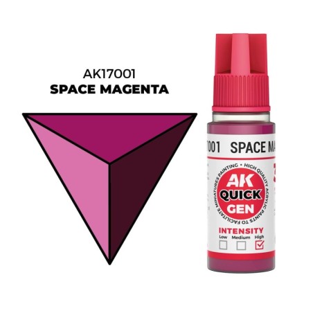 AK - Peinture Quick Gen : Space Magenta - 18 ml