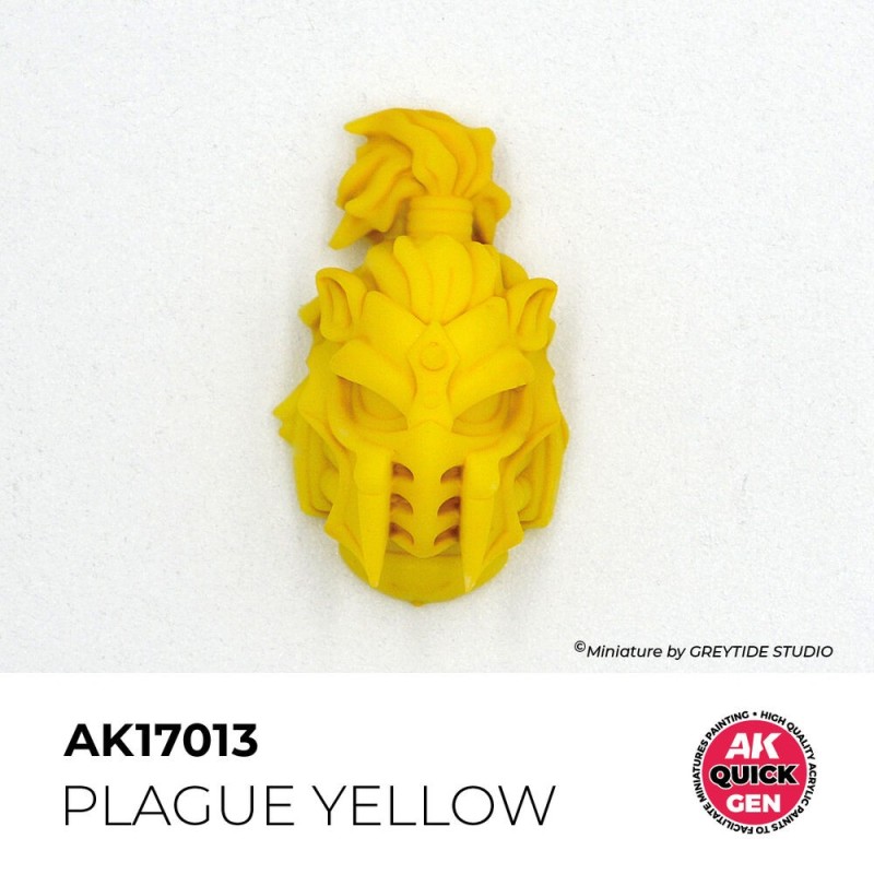  AK - Peinture Quick Gen : Plague Yellow - 18 ml