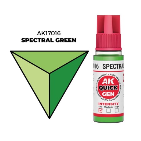 AK - Peinture Quick Gen : Spectral Green - 18 ml