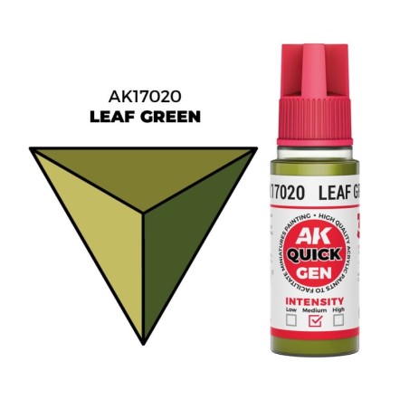 AK - Peinture Quick Gen : Leaf Green - 18 ml