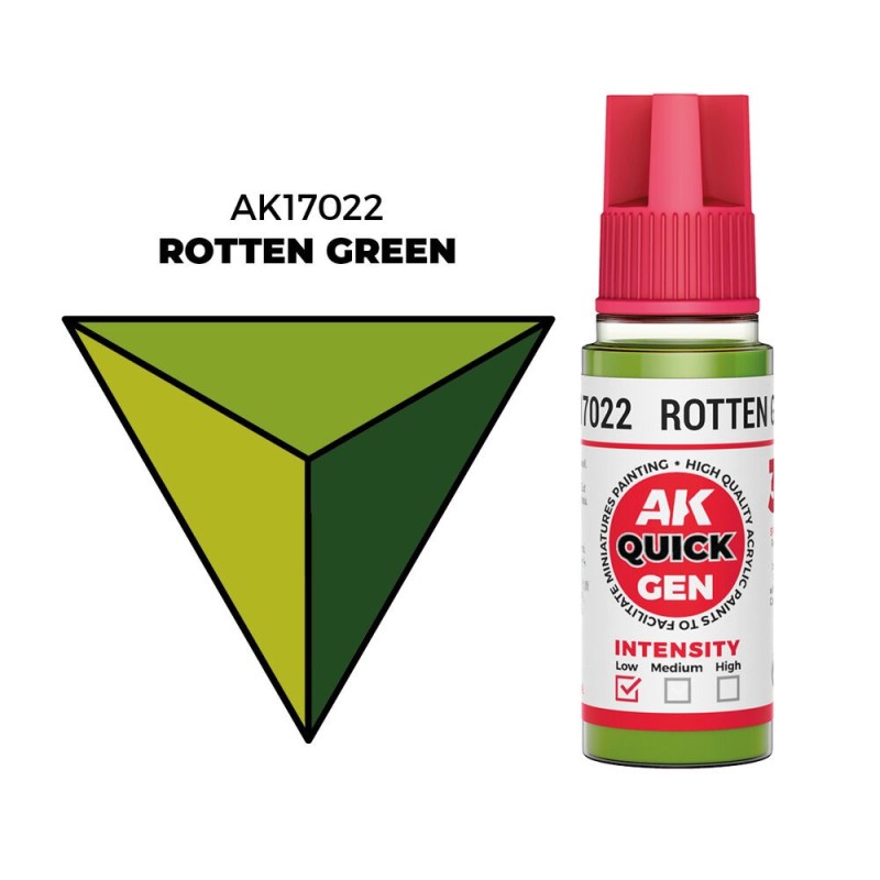 AK - Peinture Quick Gen : Rotten Green - 18 ml