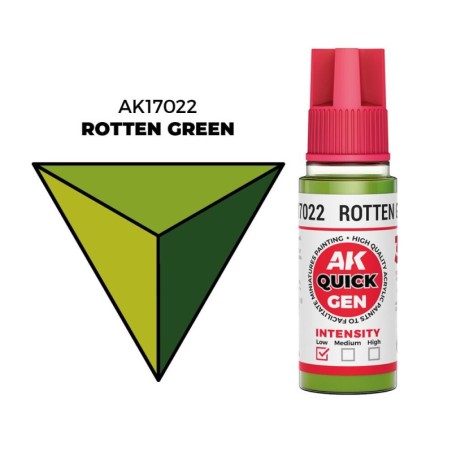 AK - Peinture Quick Gen : Rotten Green - 18 ml