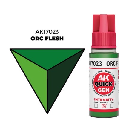 AK - Peinture Quick Gen : Orc Flesh - 18 ml