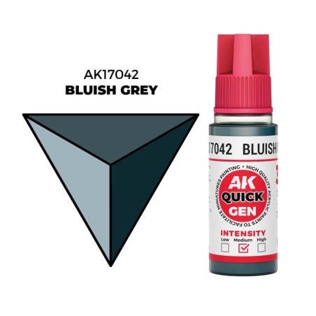 AK - Peinture Quick Gen : Bluish Grey - 18 ml