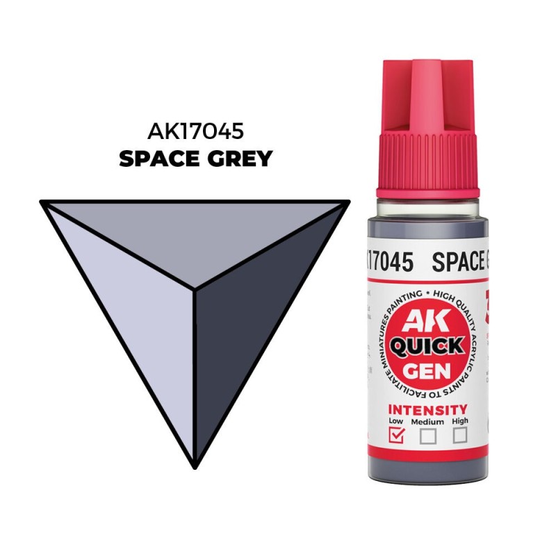 AK - Peinture Quick Gen : Space Grey - 18 ml