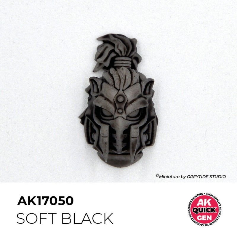  AK - Peinture Quick Gen : Soft Black - 18 ml