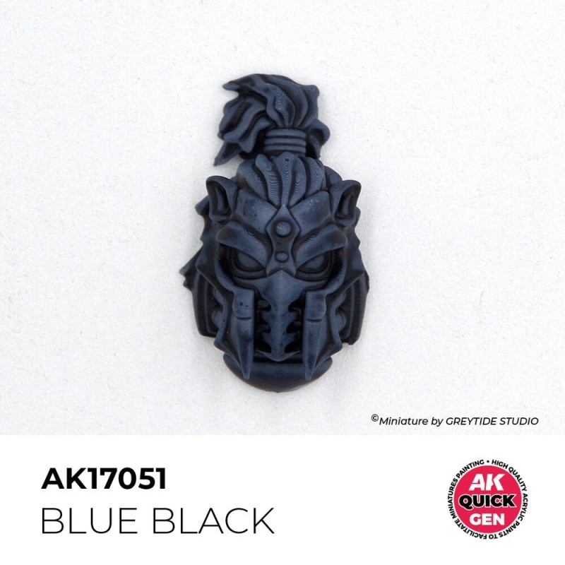  AK - Peinture Quick Gen : Blue Black - 18 ml