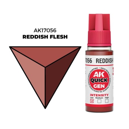AK - Peinture Quick Gen : Reddish Flesh - 18 ml