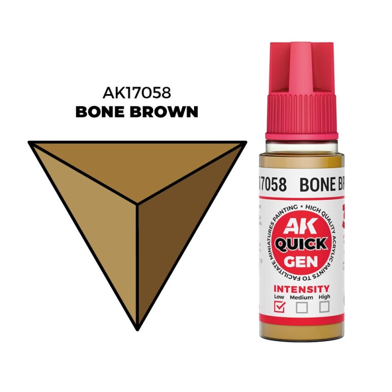 AK - Peinture Quick Gen : Bone Brown - 18 ml