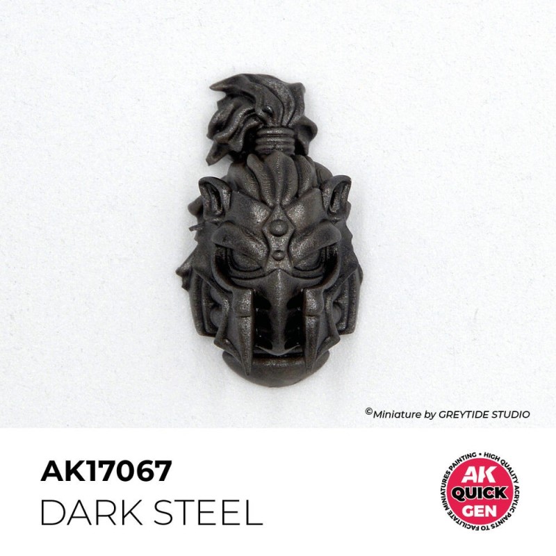  AK - Peinture Quick Gen : Dark Steal - 18 ml