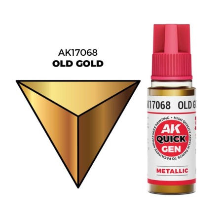 AK - Peinture Quick Gen : Old Gold - 18 ml