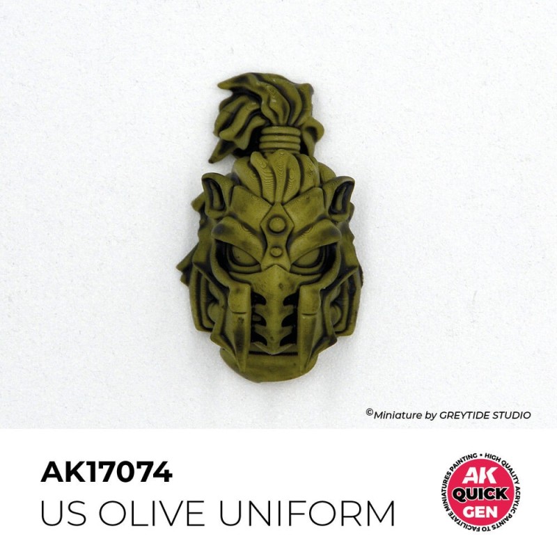  AK - Peinture Quick Gen : US Olive Uniform - 18 ml