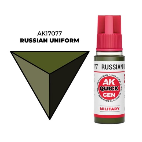 AK - Peinture Quick Gen : Russian Uniform - 18 ml