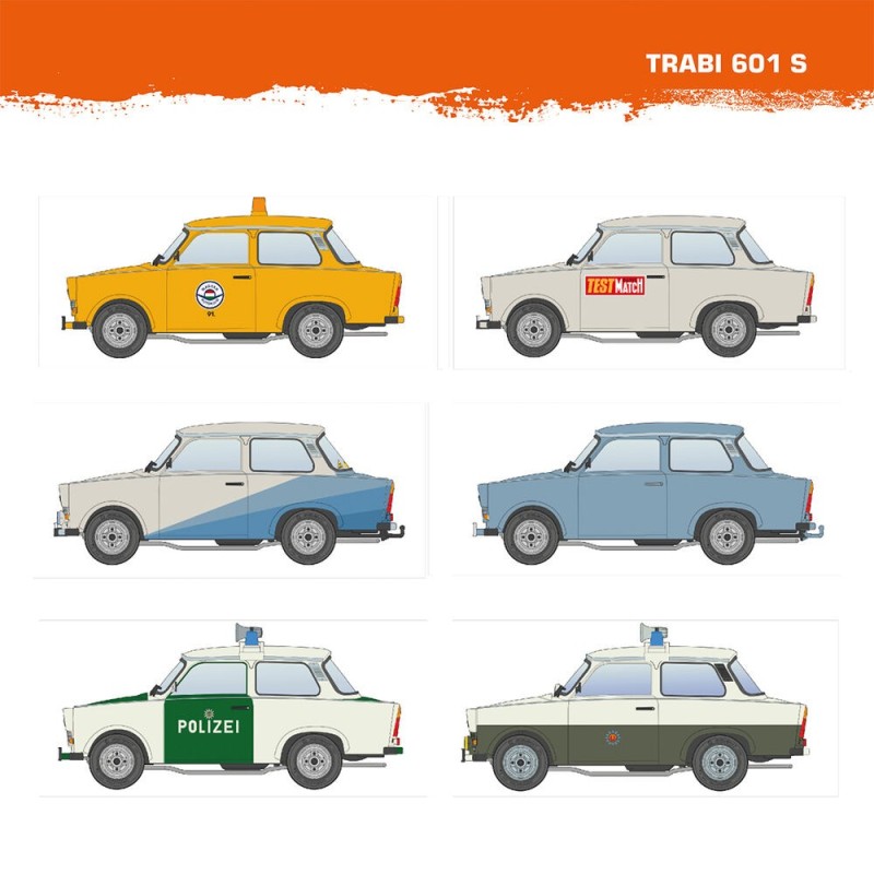  AK - Kit de modélisme : Trabi 601 S