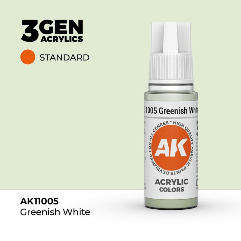 AK - Peinture 3gen : Greenish White - 17 ml