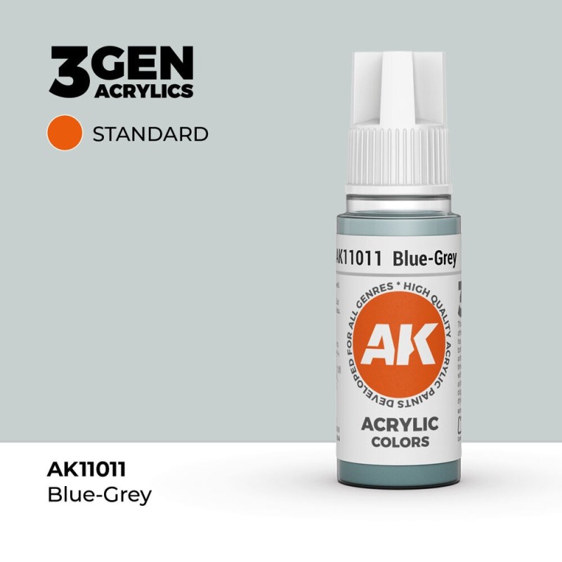AK - Peinture 3gen : Blue - Grey - 17 ml
