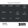  AK - Peinture 3gen : Lead Grey - 17 ml