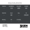  AK - Peinture 3gen : Ash Grey - 17 ml