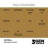  AK - Peinture 3gen : Medium Sand - 17 ml