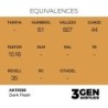  AK - Peinture 3gen : Dark Flesh - 17 ml