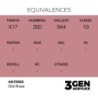  AK - Peinture 3gen : Old Rose - 17 ml