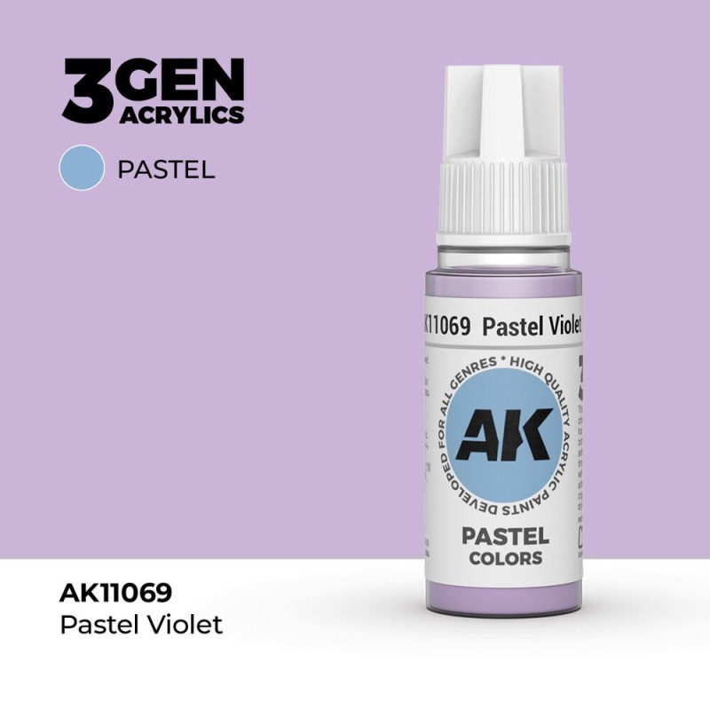 AK - Peinture 3gen : Pastel Violet - 17 ml