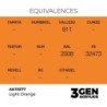  AK - Peinture 3gen : Light Orange - 17 ml
