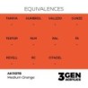  AK - Peinture 3gen : Medium Orange - 17 ml