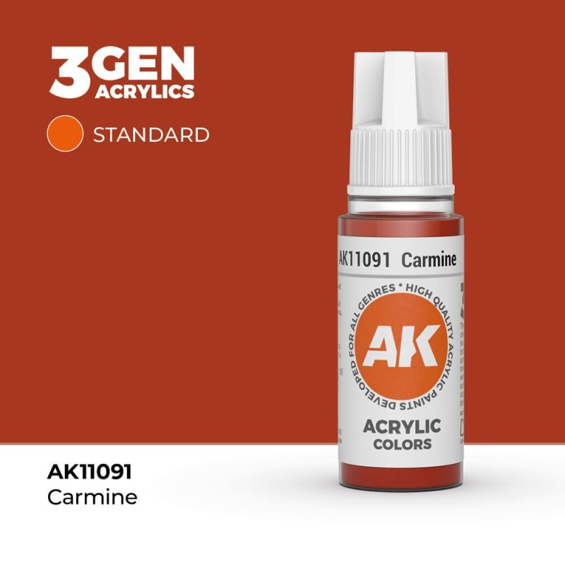 AK - Peinture 3gen : Carmine - 17 ml