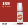 AK - Peinture 3gen : Brick Red - 17 ml