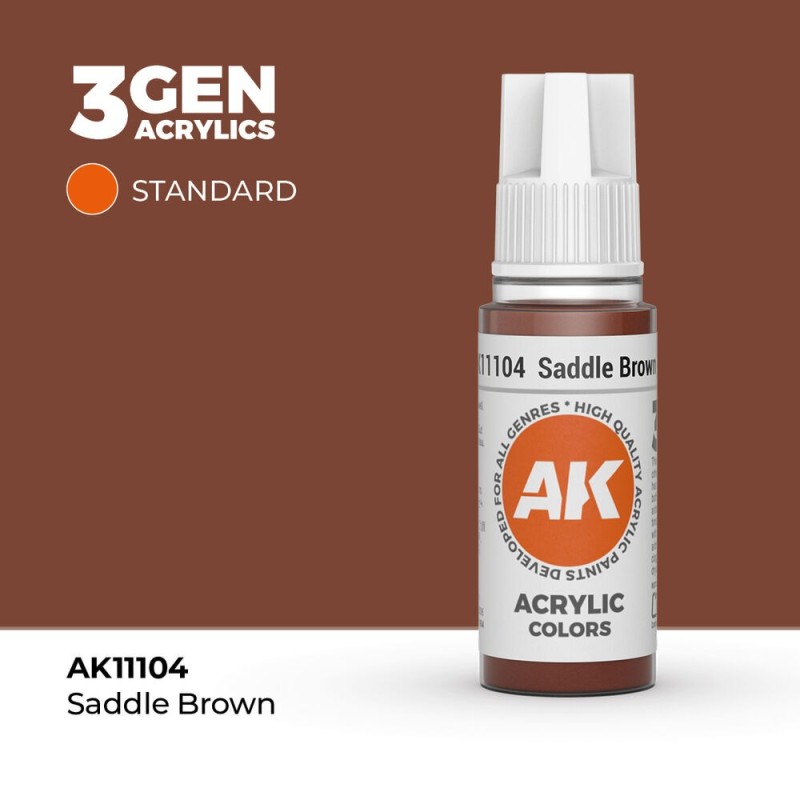 AK - Peinture 3gen : Saddle Brown - 17 ml