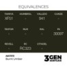  AK - Peinture 3gen : Burnt Umber - 17 ml