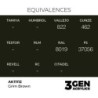  AK - Peinture 3gen : Grim Brown - 17 ml