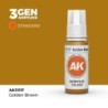 AK - Peinture 3gen : Golden Brown - 17 ml