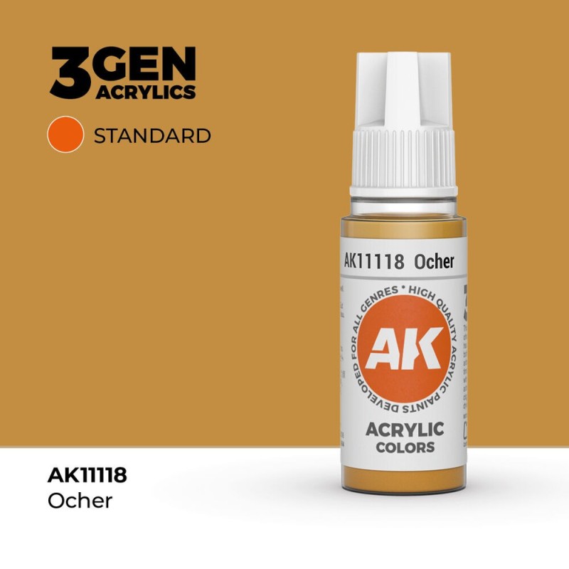 AK - Peinture 3gen : Ocher - 17 ml