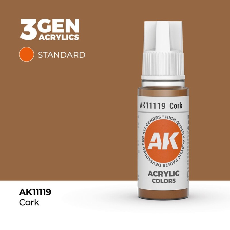 AK - Peinture 3gen : Cork - 17 ml