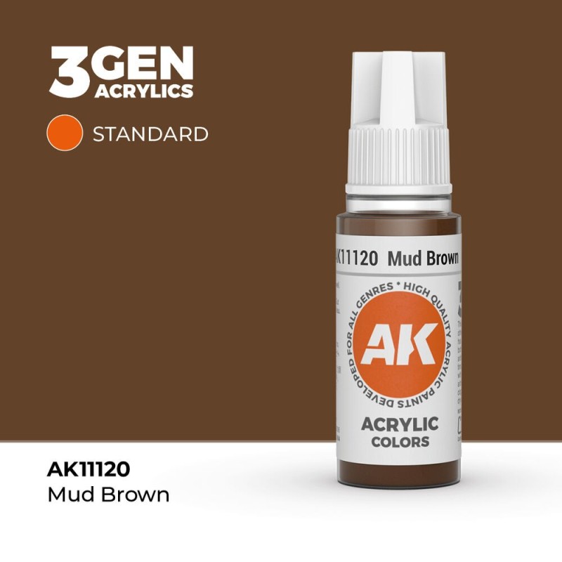 AK - Peinture 3gen : Mud Brown - 17 ml