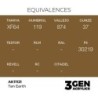  AK - Peinture 3gen : Tan Earth - 17 ml