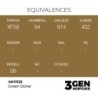 AK - Peinture 3gen : Green Ocher - 17 ml