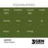  AK - Peinture 3gen : Olive Green - 17 ml